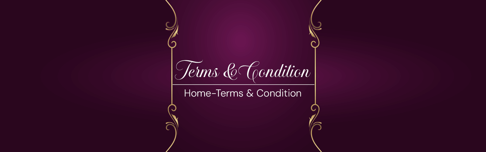 Terms & Conditions Banner